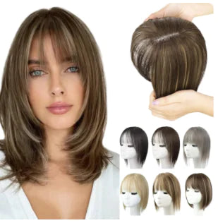 Versatile Light Brown Wig