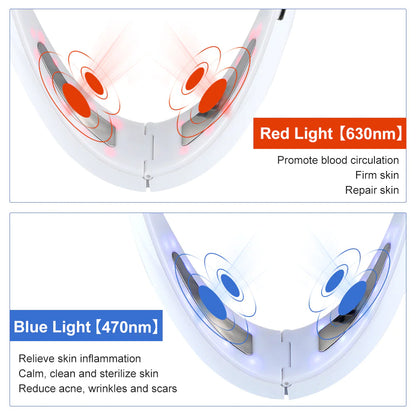 LED Light Therapy: Red & Blue Light Benefits for Skin Care